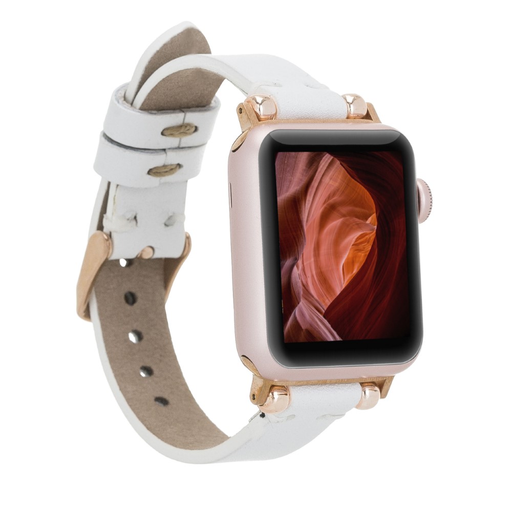 Apple Watch Uyumlu Deri̇ Kordon 38-40-41Mm Ferro F3
