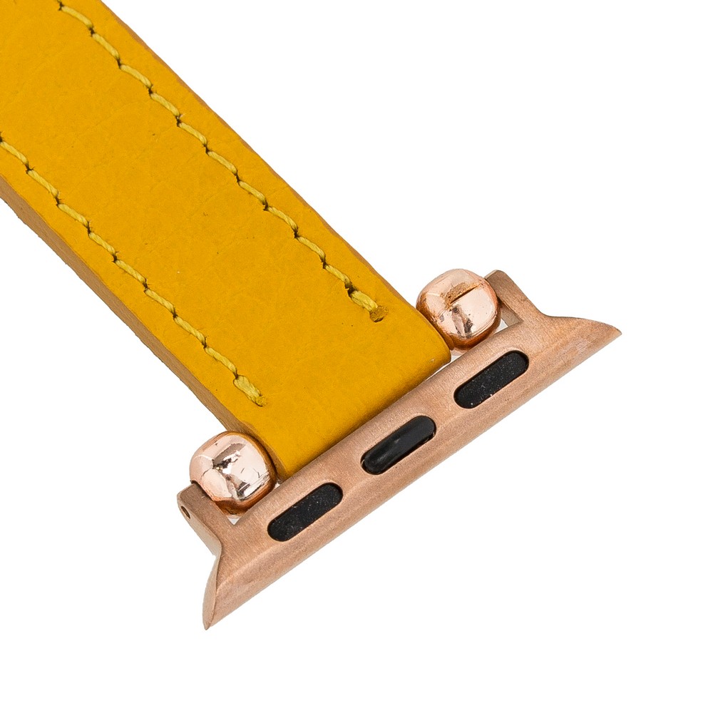 Apple Watch Uyumlu Deri̇ Kordon 38-40-41Mm Ferro Fl12