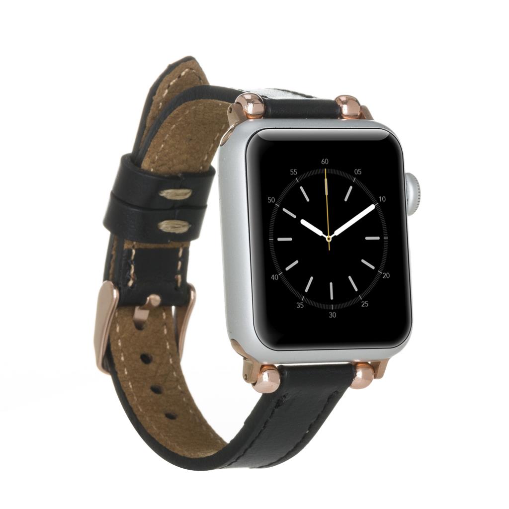 Apple Watch Uyumlu Deri̇ Kordon 38-40-41Mm Ferro Rst1