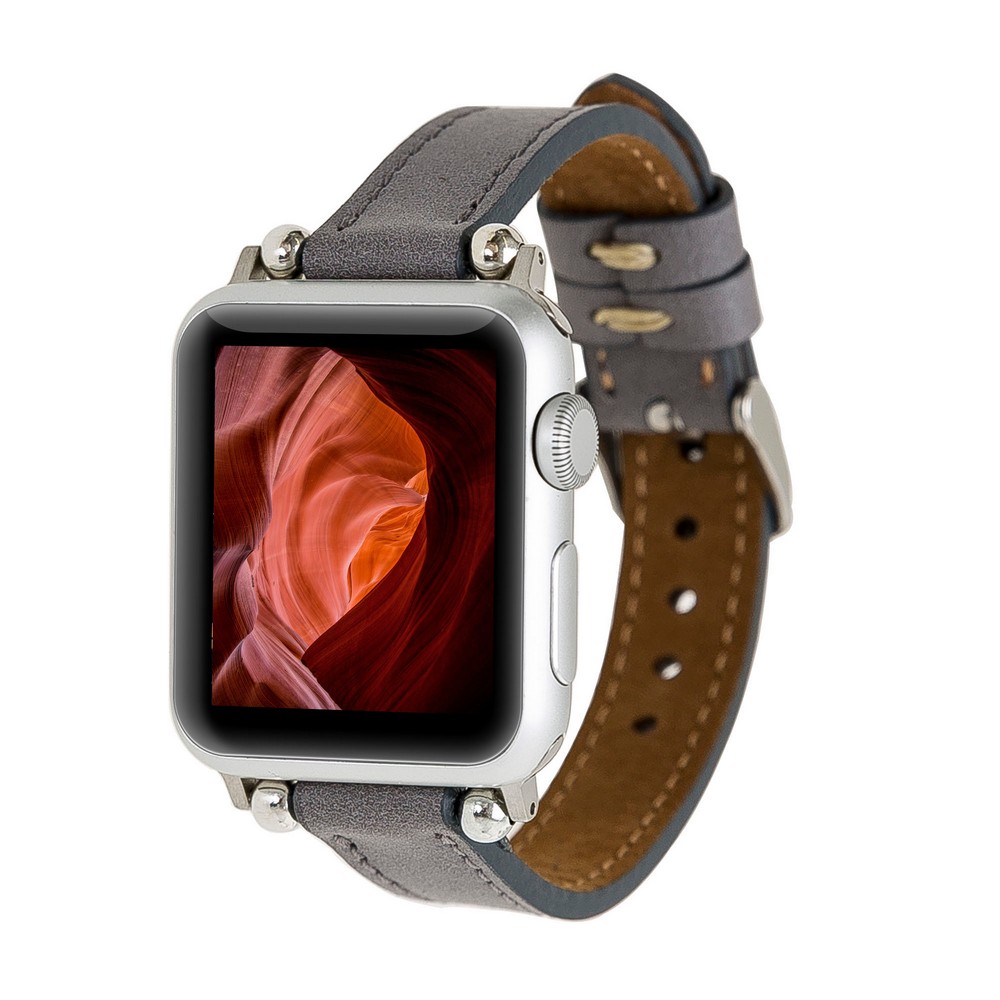 Apple Watch Uyumlu Deri̇ Kordon 38-40-41Mm Ferro Rst9