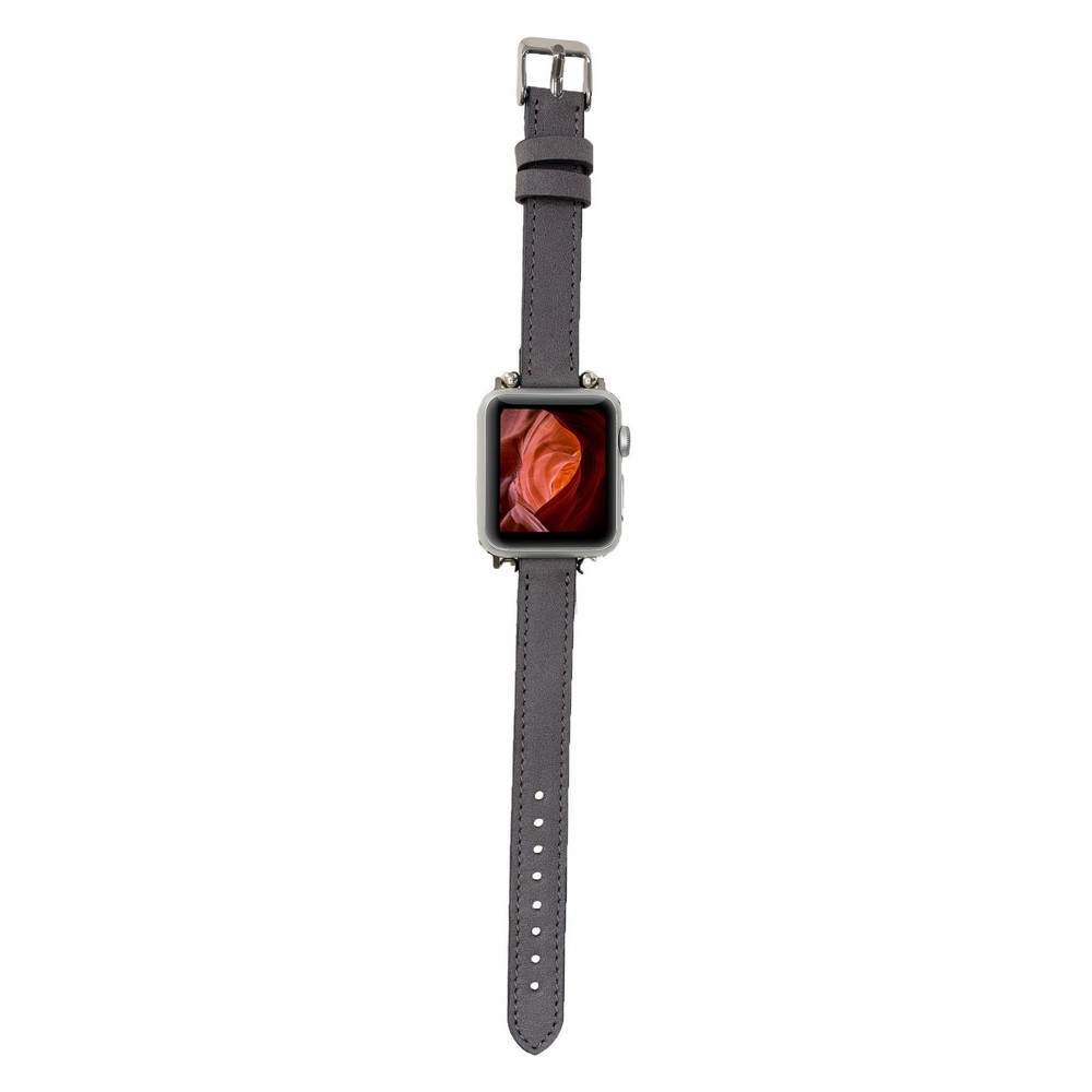 Apple Watch Uyumlu Deri̇ Kordon 38-40-41Mm Ferro Rst9
