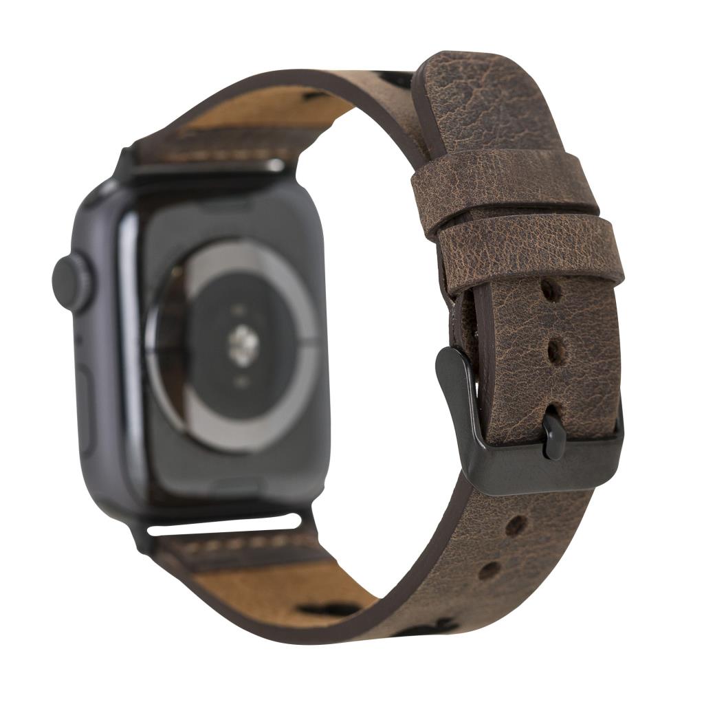 Apple Watch Uyumlu Deri̇ Kordon 38-40-41Mm G6 Avesta