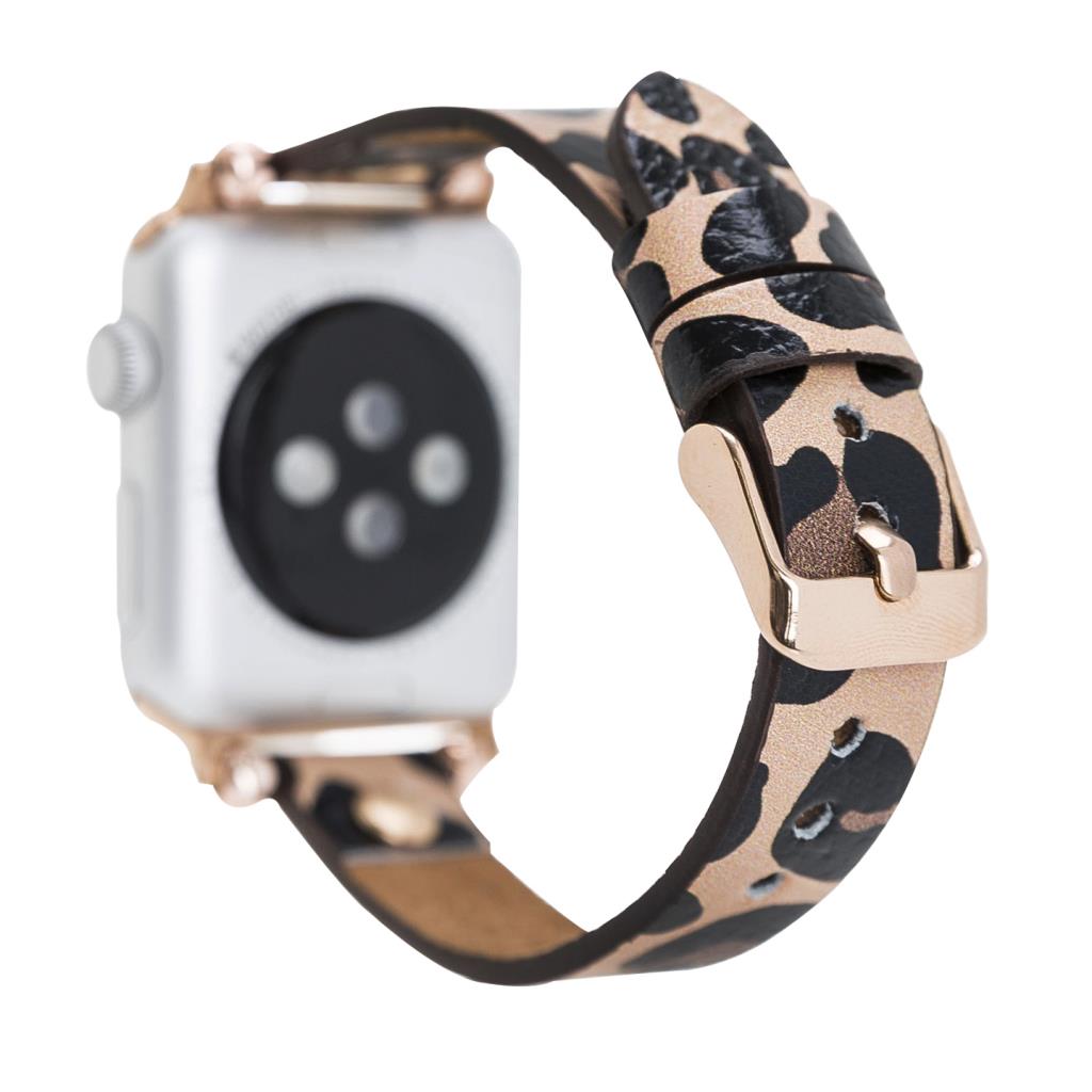 Apple Watch Uyumlu Deri̇ Kordon 38-40-41Mm Gt Le02N