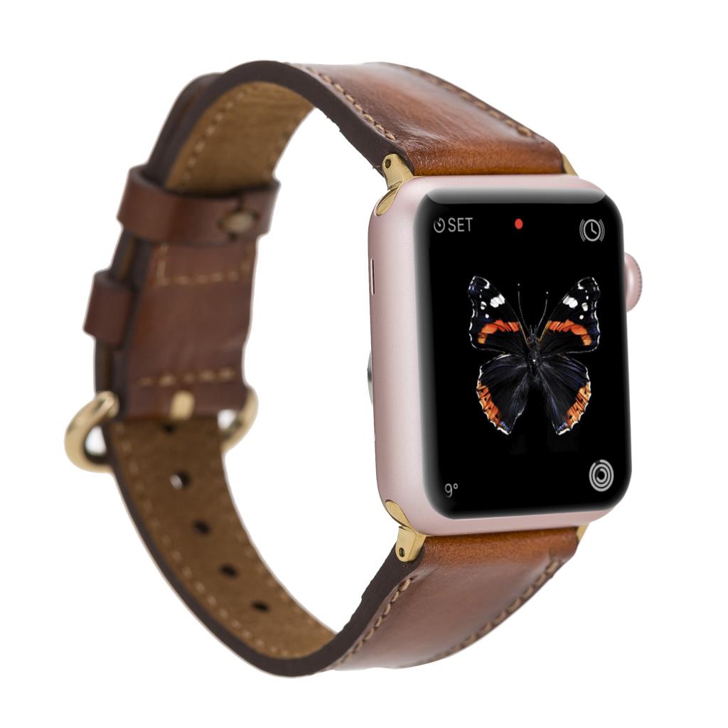 Apple Watch Uyumlu Deri̇ Kordon 38-40-41Mm Rom Rst2Ef