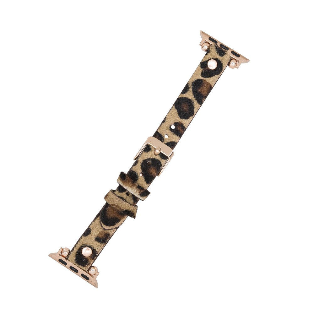 Apple Watch Uyumlu Deri̇ Kordon 38-40-41Mm Rt Leo1N