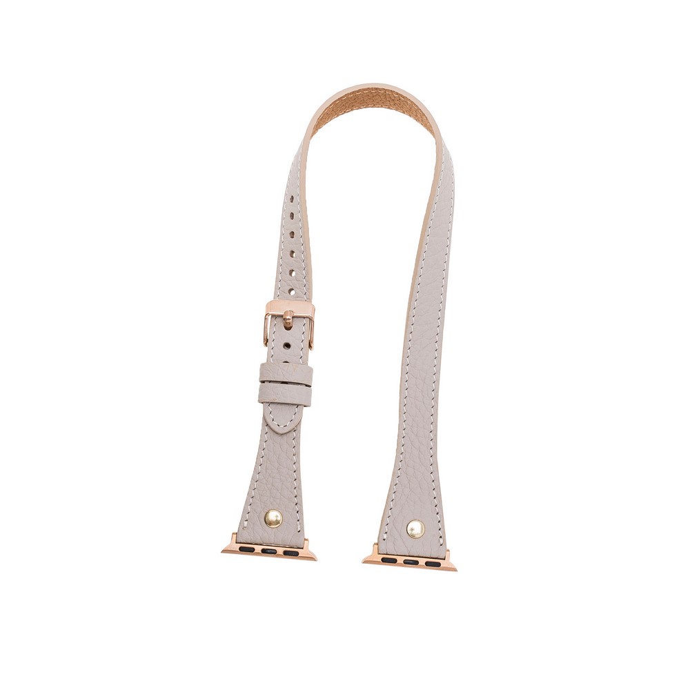 Apple Watch Uyumlu Deri̇ Kordon 38-40-41Mm Sli̇m Dtgt Erc3