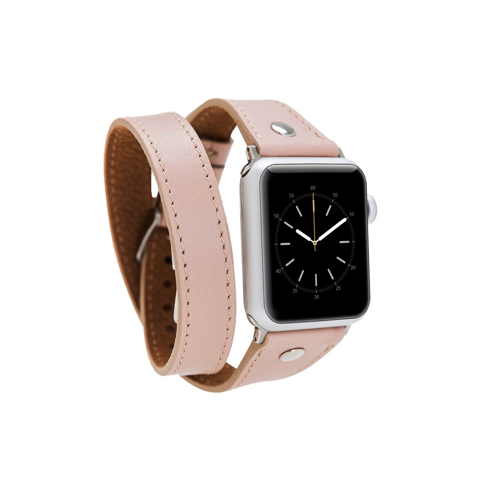 Apple Watch Uyumlu Deri̇ Kordon 38-40-41Mm Sli̇m Dtst Nu1