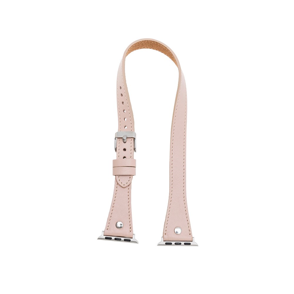 Apple Watch Uyumlu Deri̇ Kordon 38-40-41Mm Sli̇m Dtst Nu1