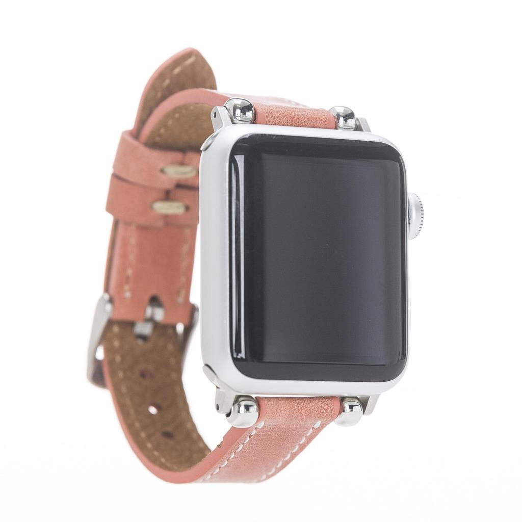Apple Watch Uyumlu Deri̇ Kordon 38-40-41Mm Sli̇m G17