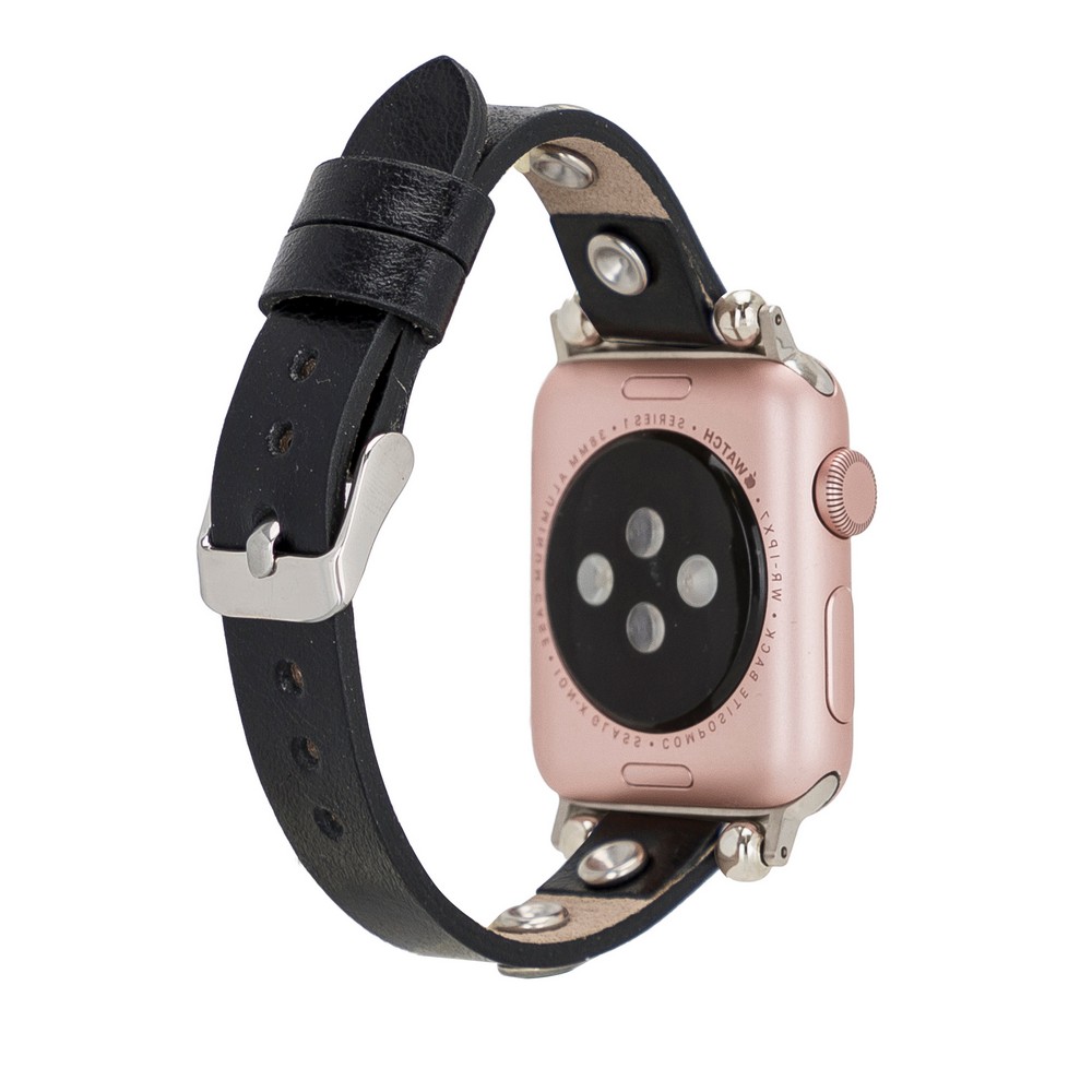 Apple Watch Uyumlu Deri̇ Kordon 38-40-41Mm Tr Rst1