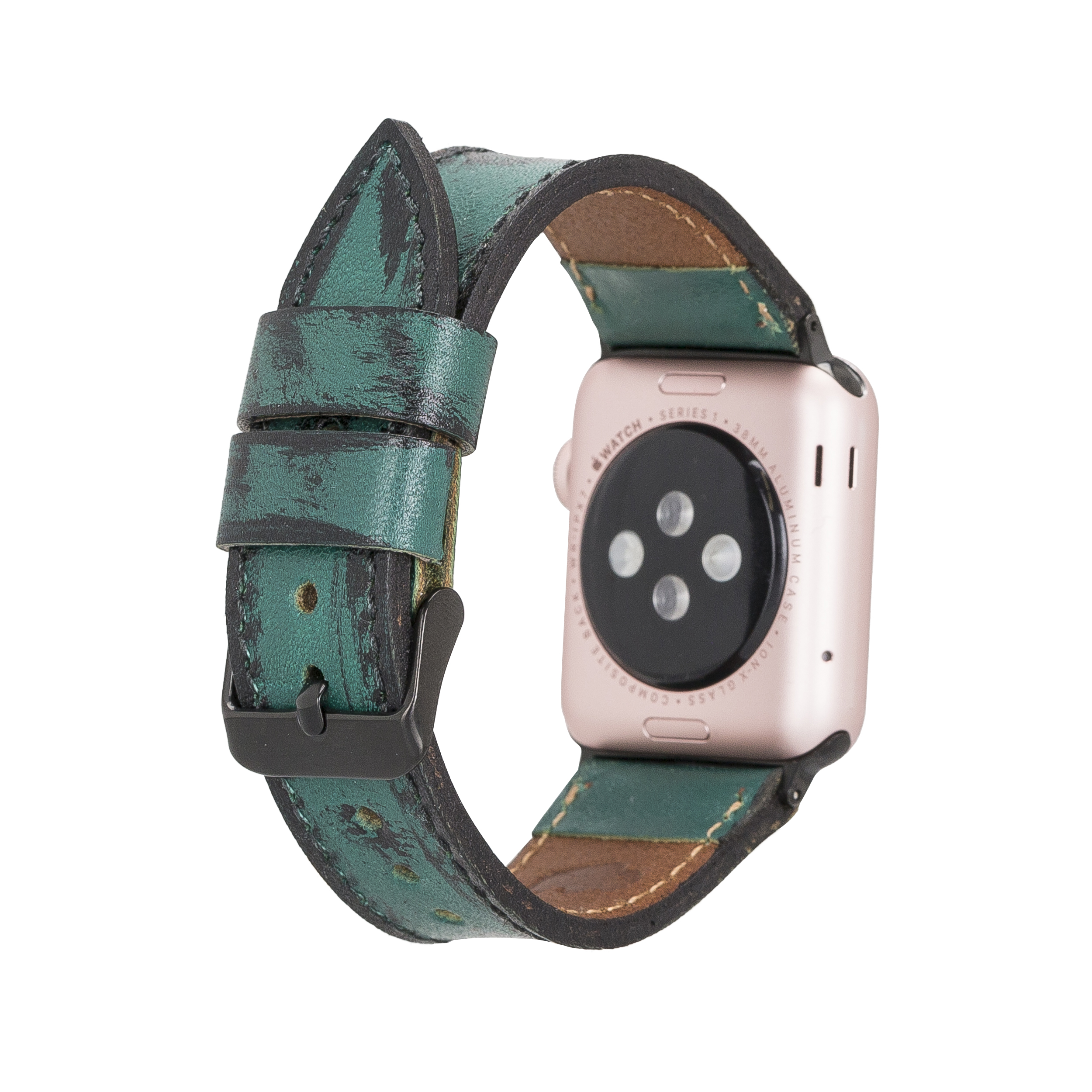 Apple Watch Uyumlu Deri̇ Kordon 38-40-41Mm V6