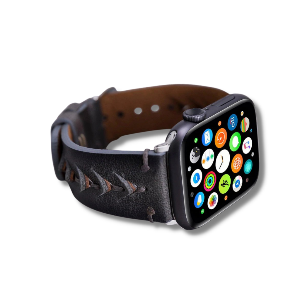 Apple Watch Uyumlu Deri̇ Kordon 42-44-45Mm Boras Vs4Ef