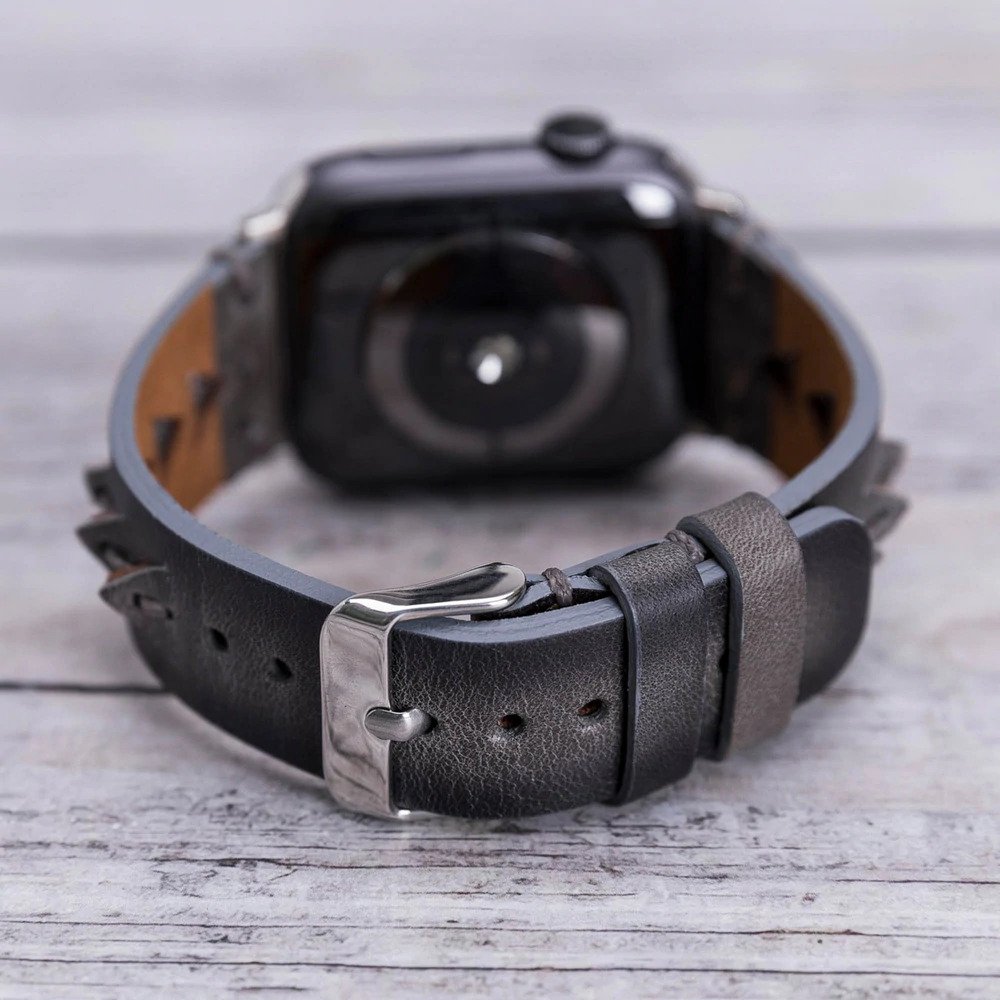 Apple Watch Uyumlu Deri̇ Kordon 42-44-45Mm Boras Vs4Ef