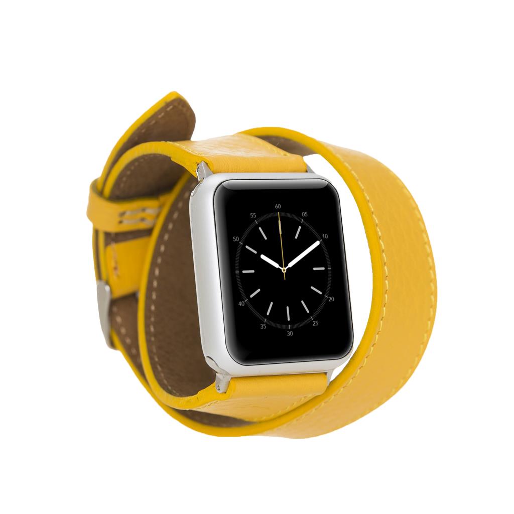 Apple Watch Uyumlu Deri̇ Kordon 42-44-45Mm Dt Fl12