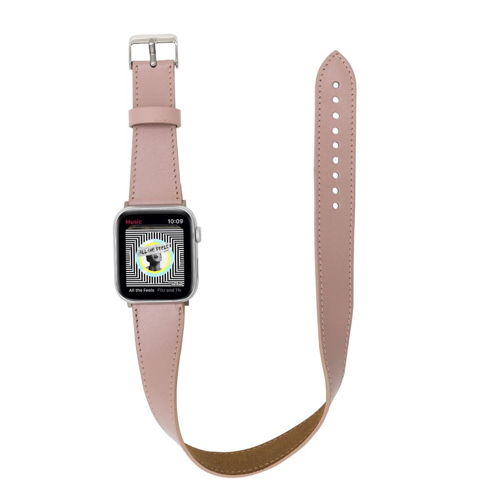 Apple Watch Uyumlu Deri̇ Kordon 42-44-45Mm Dt Nu2