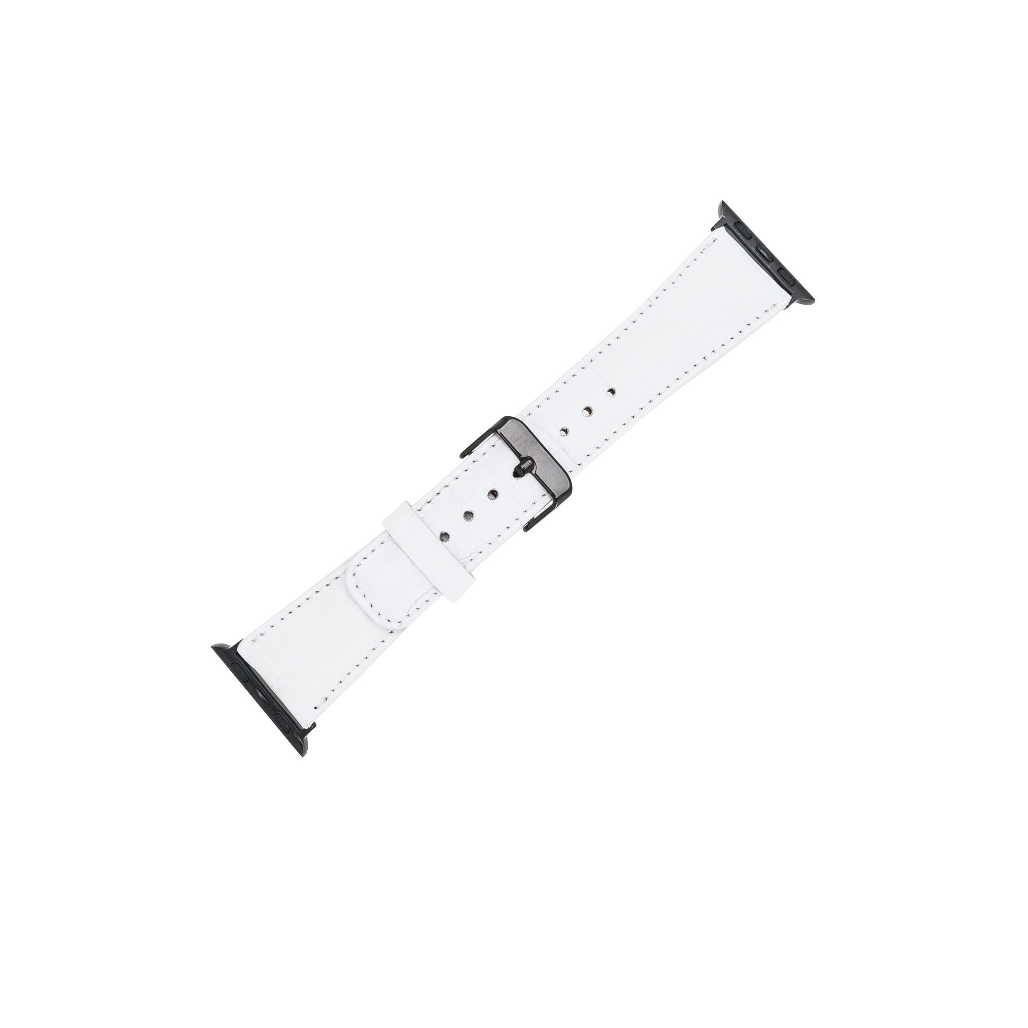 Apple Watch Uyumlu Deri̇ Kordon 42-44-45Mm F3 Beyaz