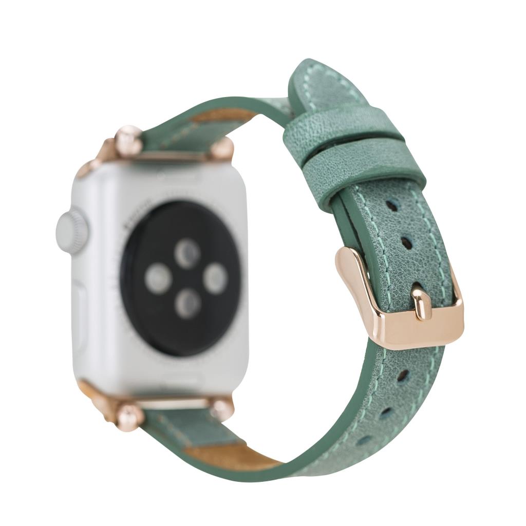 Apple Watch Uyumlu Deri̇ Kordon 42-44-45Mm Ferro Cz12