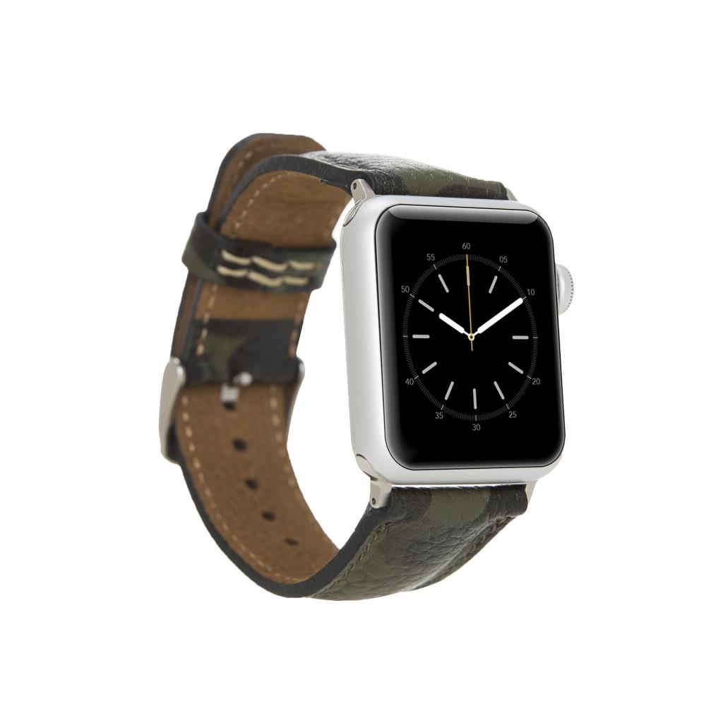 Apple Watch Uyumlu Deri̇ Kordon 42-44-45Mm Kf04N