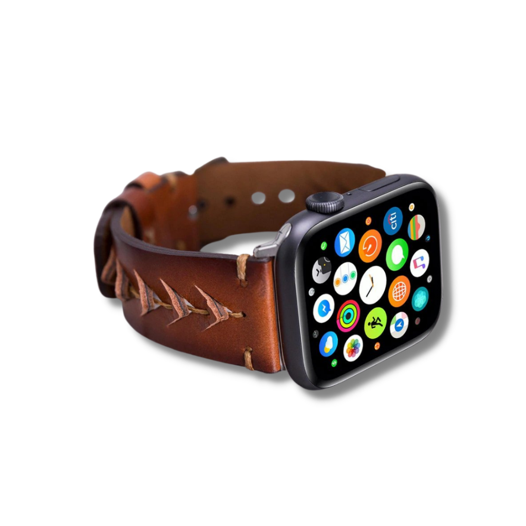 Apple Watch Uyumlu Deri̇ Kordon 42-44-45Mm Rst2Ef Boras