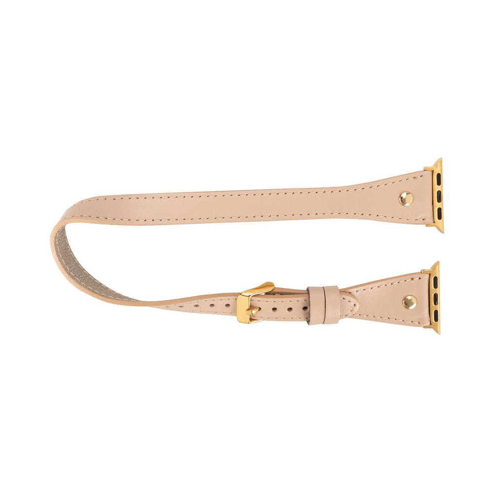 Apple Watch Uyumlu Deri̇ Kordon 42-44-45Mm Sli̇m Dt Gt Nu1