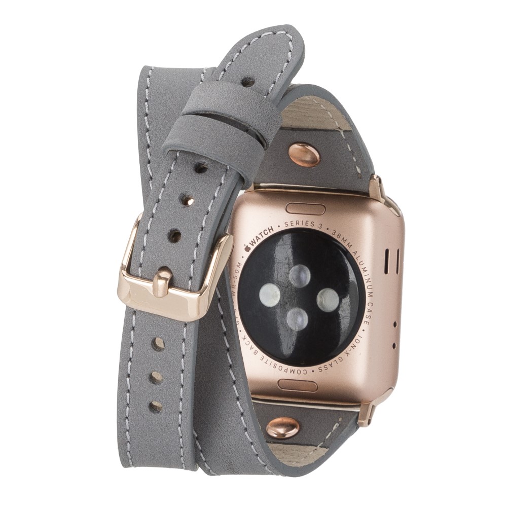 Apple Watch Uyumlu Deri̇ Kordon 42-44-45Mm Sli̇m Dt Rgrst9