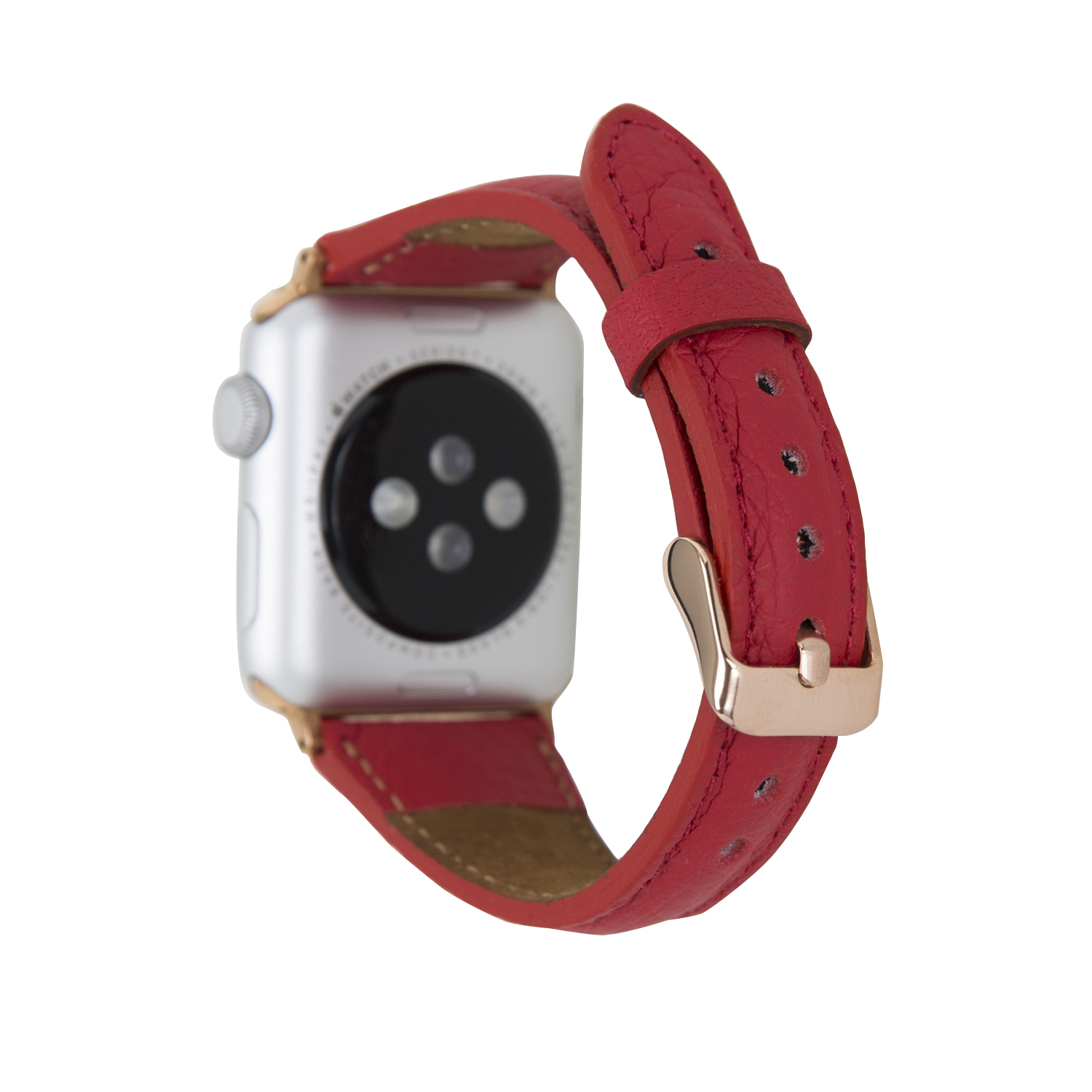 Apple Watch Uyumlu Deri̇ Kordon 42-44-45Mm Sli̇m Erc2