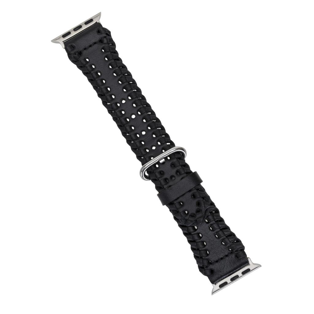 Apple Watch Uyumlu Deri̇ Kordon 42-44-45Mm Sm43 Rst1