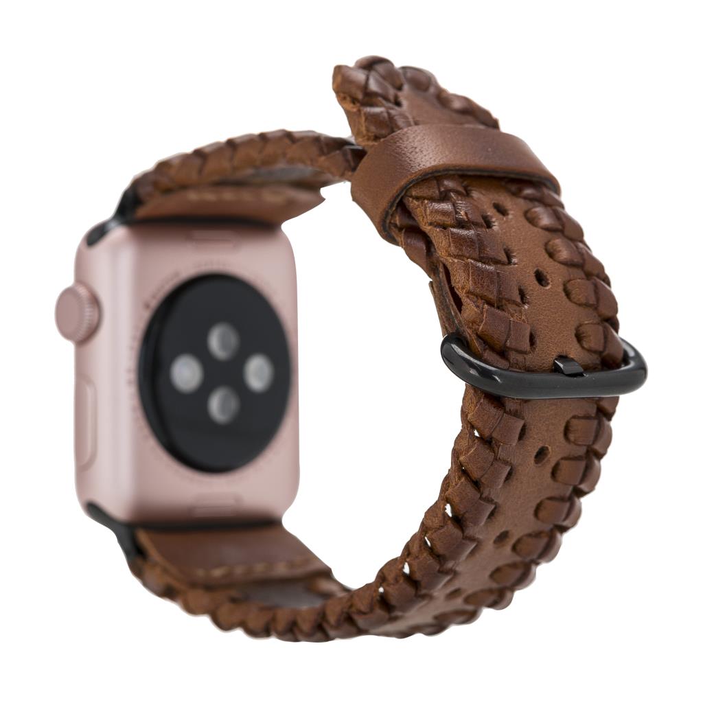 Apple Watch Uyumlu Deri̇ Kordon 42-44-45Mm Sm58 Rst2Ef