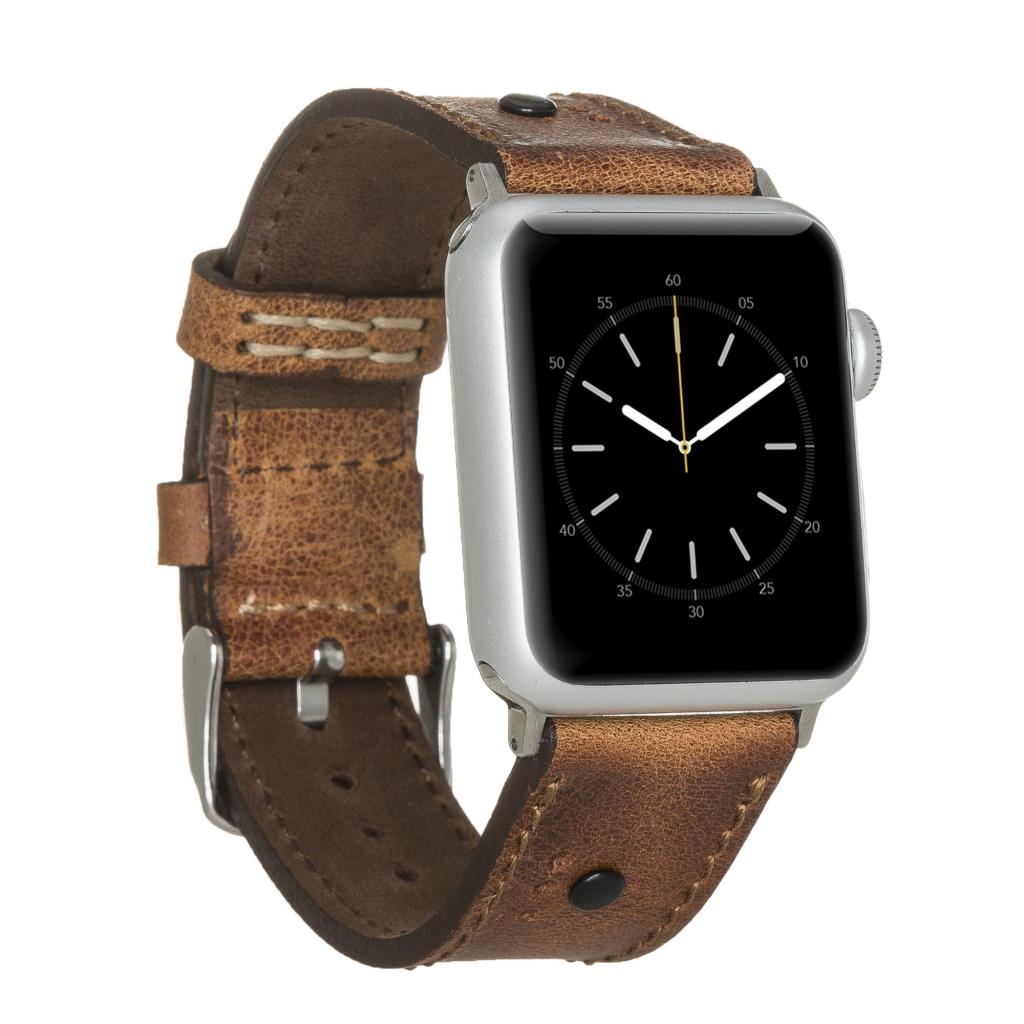 Apple Watch Uyumlu Deri̇ Kordon 42-44-45Mm Tr 42Ba4 Tn11
