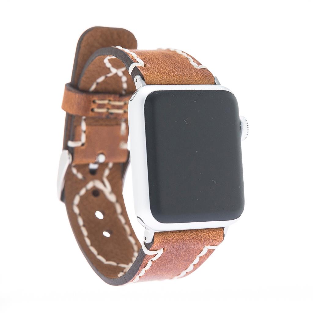 Apple Watch Uyumlu Deri̇ Kordon 42-44-45Mm V18 Dani̇el