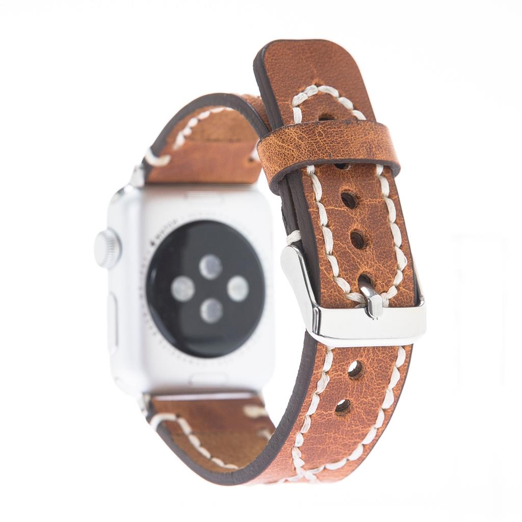 Apple Watch Uyumlu Deri̇ Kordon 42-44-45Mm V18 Dani̇el