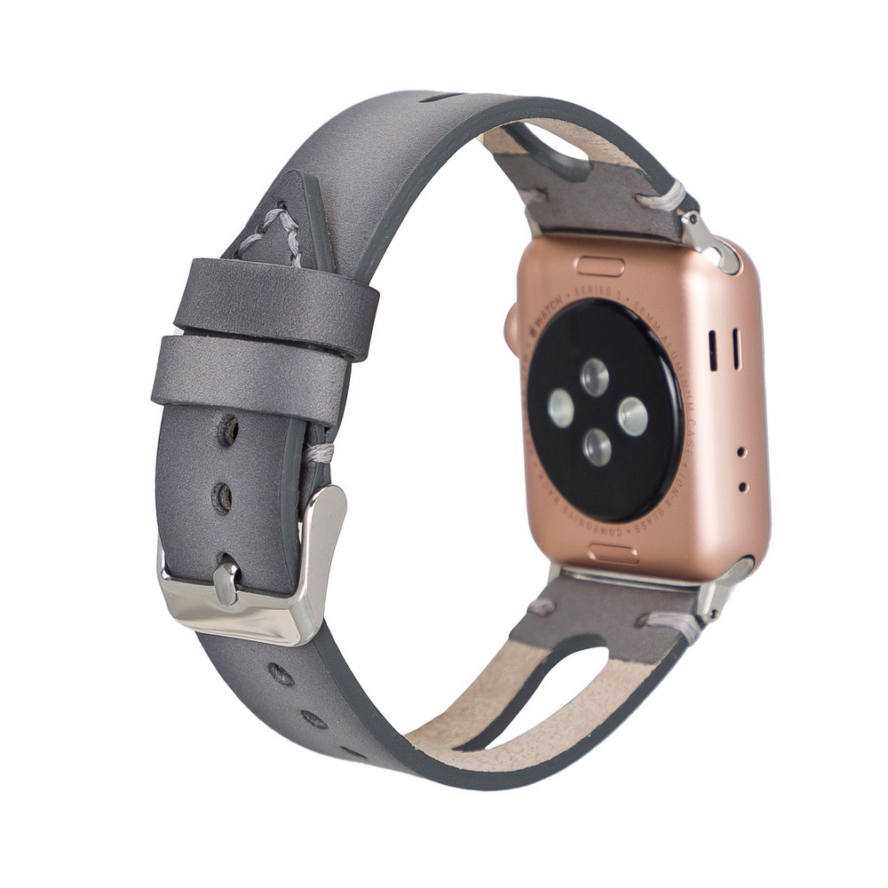 Apple Watch Uyumlu Deri̇ Kordon Ba2 42-44-45Mm Rst9Ef