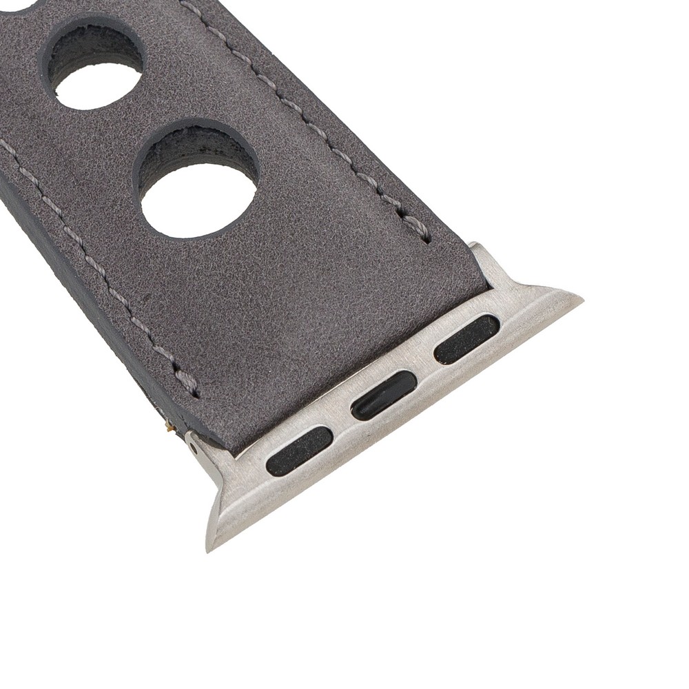 Apple Watch Uyumlu Deri̇ Kordon Çember 42-44-45Mm Rst9