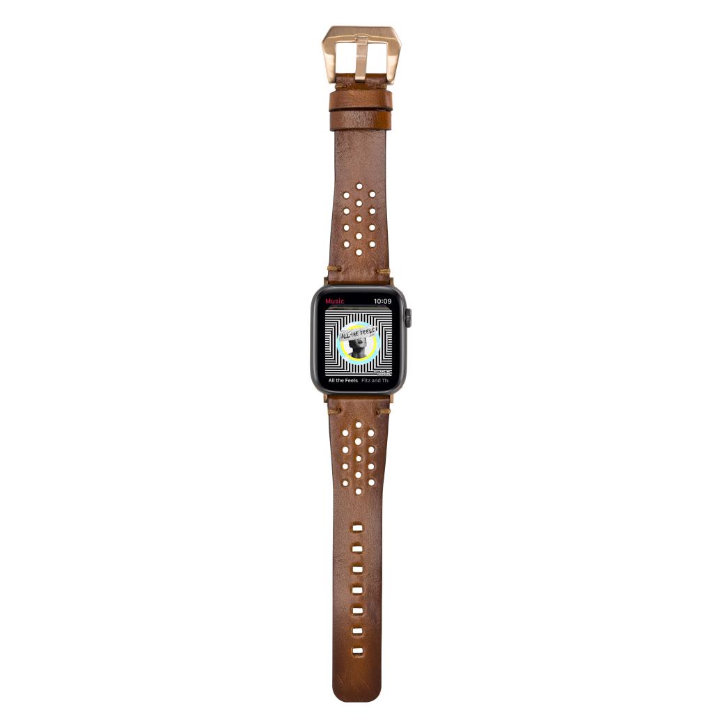 Apple Watch Uyumlu Deri̇ Kordon Vi̇go 42-44-45Mm Rst2Ef