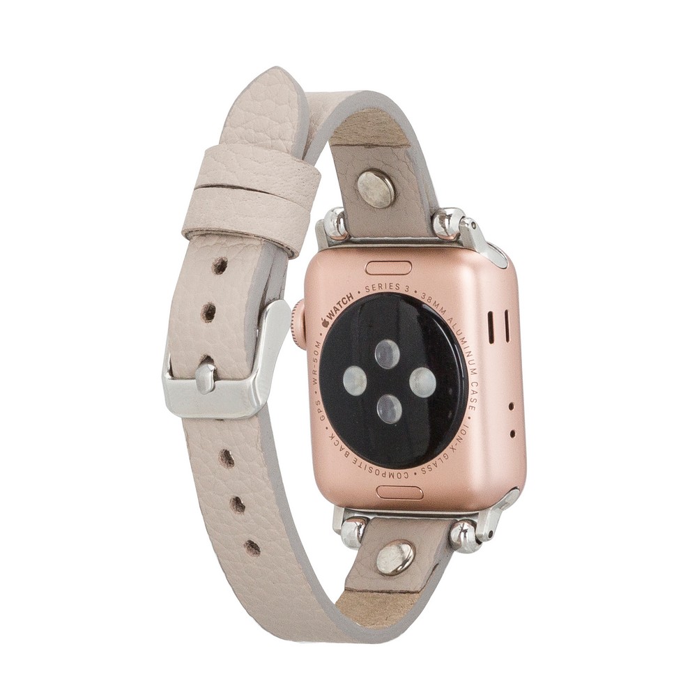 Apple Watch Uyumlu Deri̇ Kordon Vi̇sby 38-40-41Mm Erc3