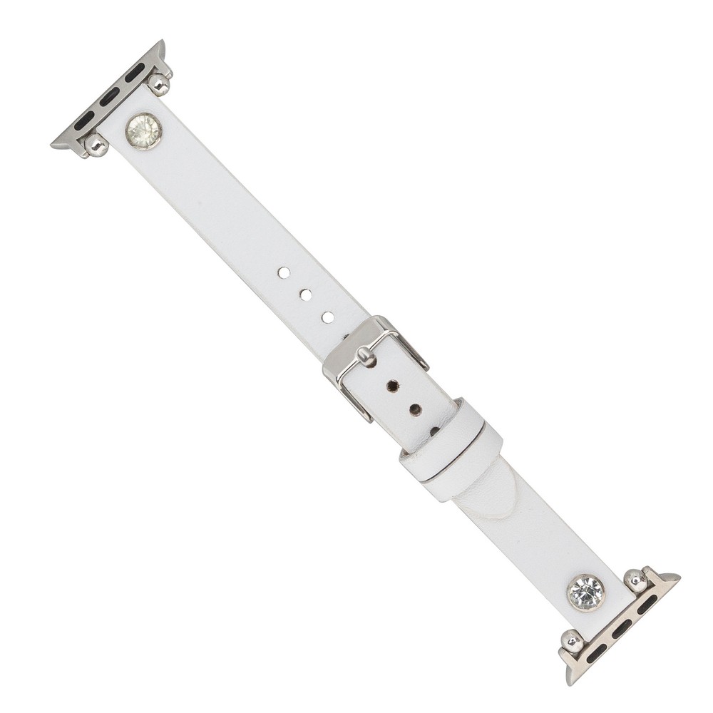 Apple Watch Uyumlu Deri̇ Kordon Vi̇sby 38-40-41Mm F3