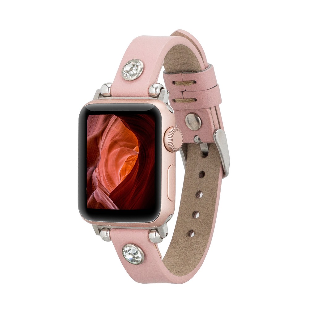 Apple Watch Uyumlu Deri̇ Kordon Vi̇sby 38-40-41Mm Nu2