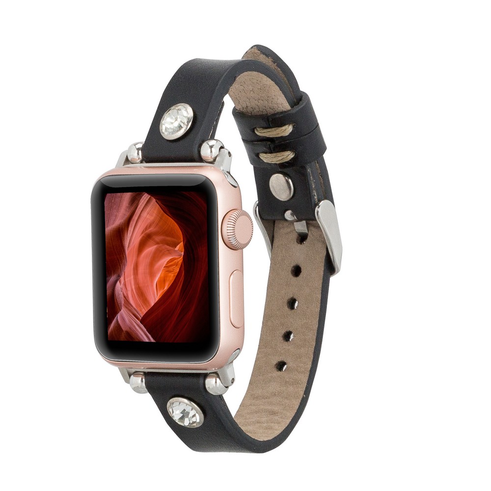 Apple Watch Uyumlu Deri̇ Kordon Vi̇sby 38-40-41Mm Rst1