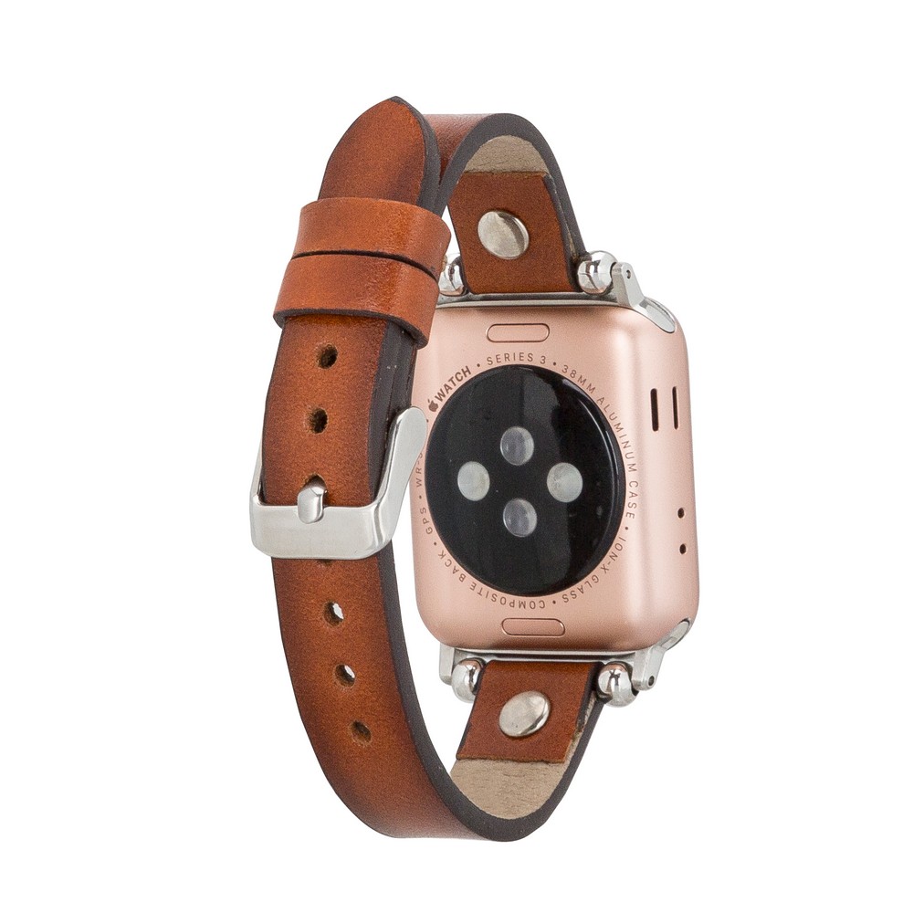 Apple Watch Uyumlu Deri̇ Kordon Vi̇sby 38-40-41Mm Rst2Ef