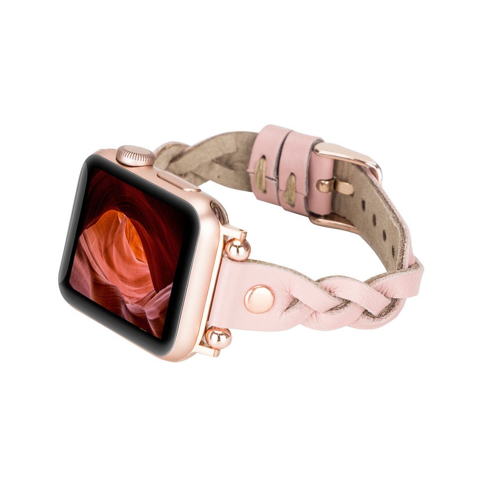 Apple Watch Uyumlu Deri̇ Kordon Wanda 38-40-41Mm Rt Nu2