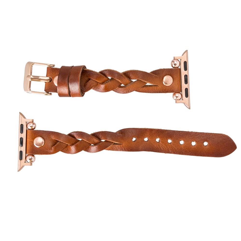 Apple Watch Uyumlu Deri̇ Kordon Wanda 38-40-41Mm Rt Rst2E