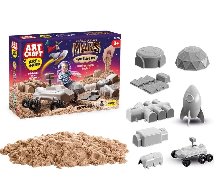 Art Craft Görevi̇mi̇z Mars Kum Seti̇ 03743