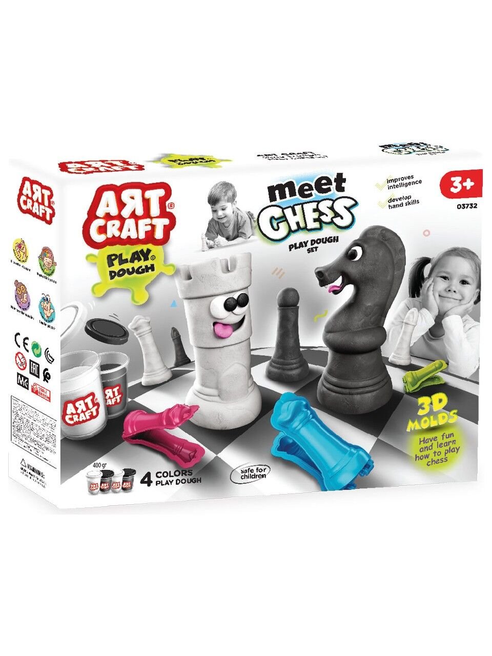 Art Craft Satranç Hamur Set 03732