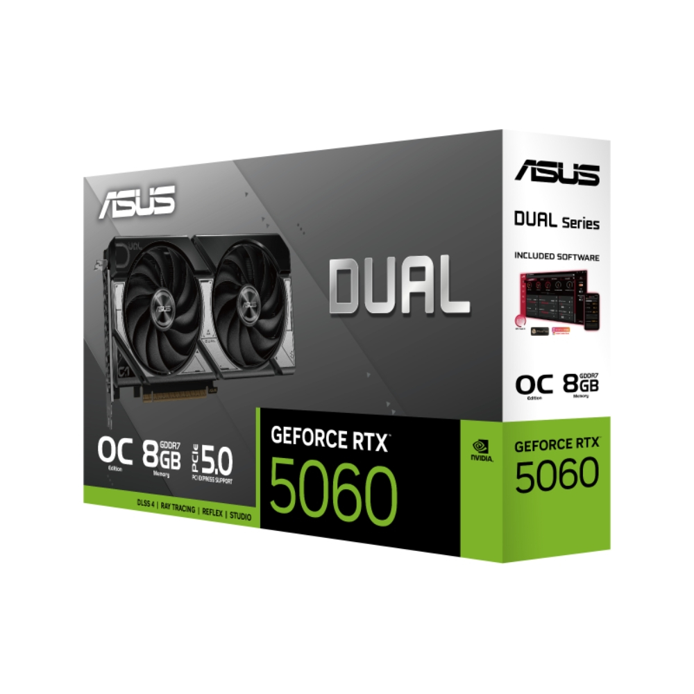 Asus Dual-Rtx5060-O8G-Gamıng 128Bıt Vga