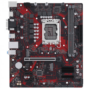 Asus Ex-B760M-V5 D4-Csm 5333Mhz(Oc) M.2 Hdmı Vga Matx 1700P