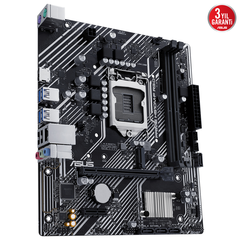 Asus Prıme H510M-F R3.0-Csm Intel H470 Lga1200 Hdmı Vga Anakart