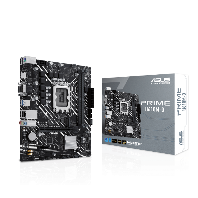 Asus Prıme H610M-D Ddr5 5600Mhz M.2 Hdmı Matx 1700P