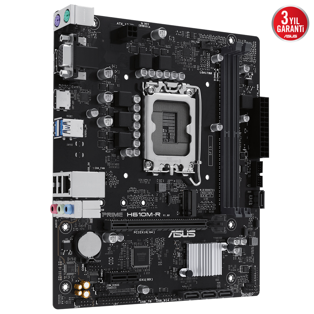 Asus Prıme H610M-R D5-Sı  Ddr5  Matx 1700P