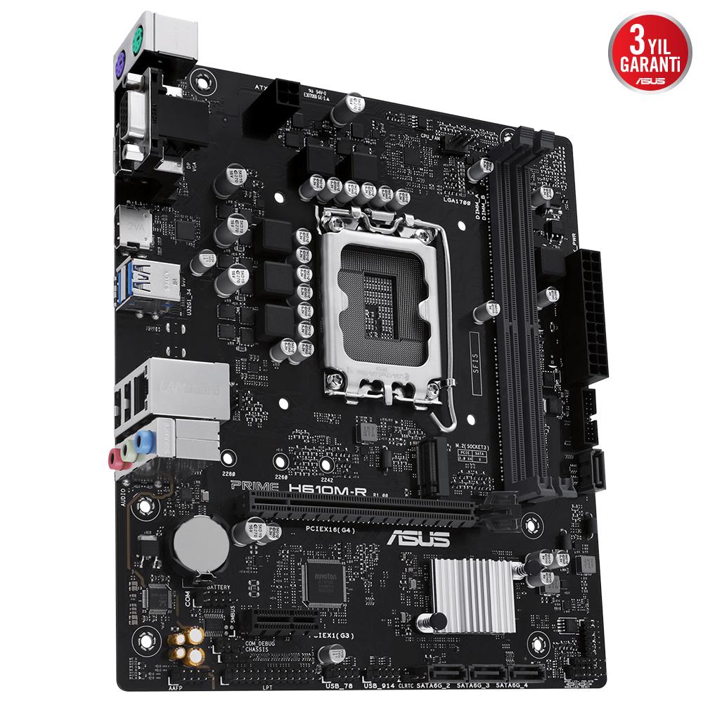 Asus Prıme H610M-R D5-Sı  Ddr5  Matx 1700P