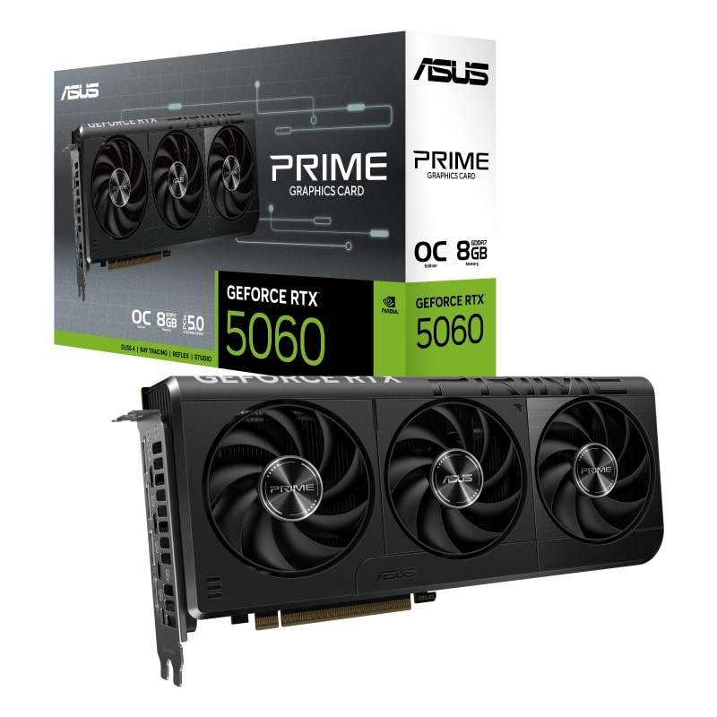 Asus Prıme-Rtx5060-O8G-Gamıng 128Bıt Vga